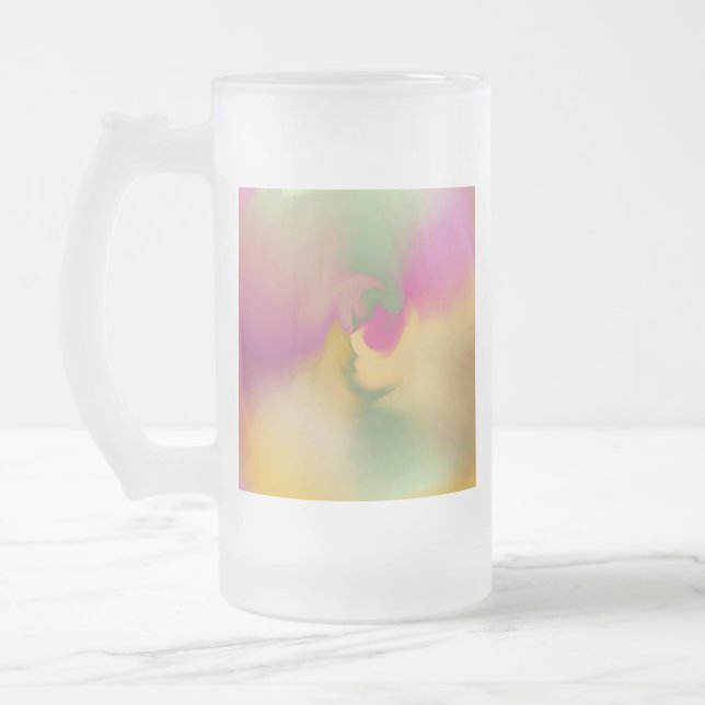 bleibende Drehung Mattglas Bierglas (Links)