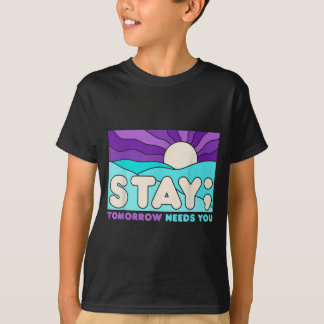 Bleibende Präventionsbewusstseinsunterstützung für T-Shirt