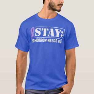 Bleibmorgen Braucht Dich Semikolon Suizidpräventio T-Shirt