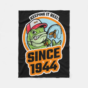 Bleibt echt seit 1944 Fischer Fischerin B Fleecedecke