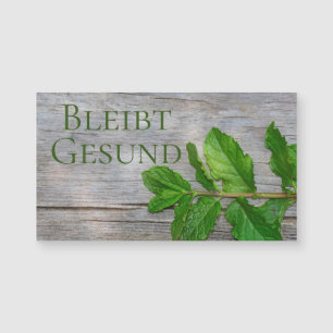 Bleibt Gesund - Magnetkarte