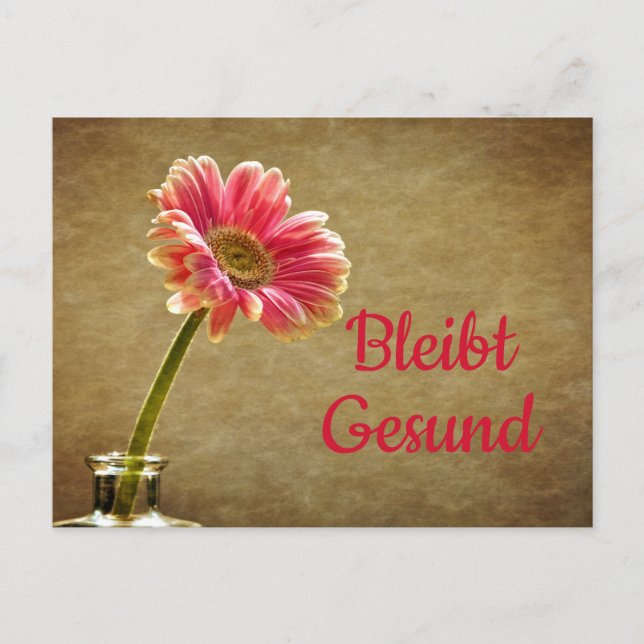 Bleibt Gesund - Postkarte (Vorderseite)