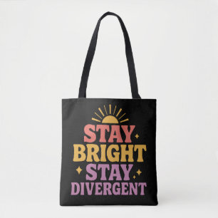 Bleibt hell, bleibt divergent tasche