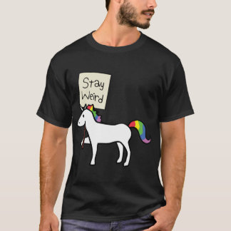 Bleibt seltsame Familie T-Shirt