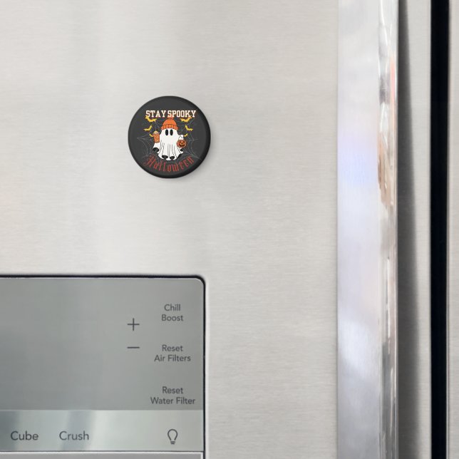 Bleibt spooky Geist Halloween Magnet (In Situ (Kühlschrank))