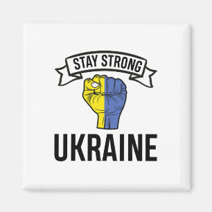 Bleibt stark Ukraine - Frieden - Freiheit Magnet