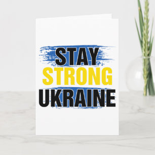 Bleibt stark Ukraine Karte