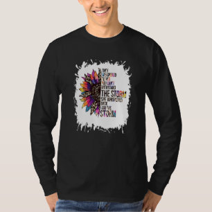 Bleichblume Ich bin die Sturmfrauenfrau T-Shirt