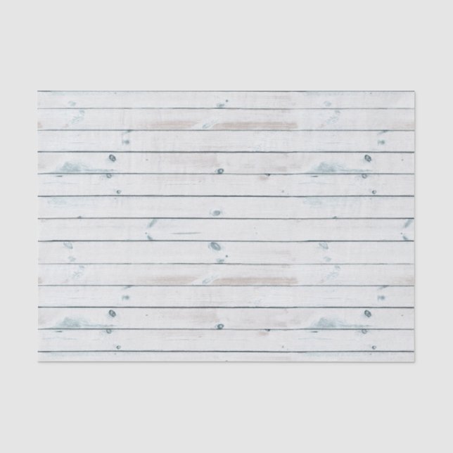 Bleiche Holzplanks Textur Seidenpapier (Vorderseite)