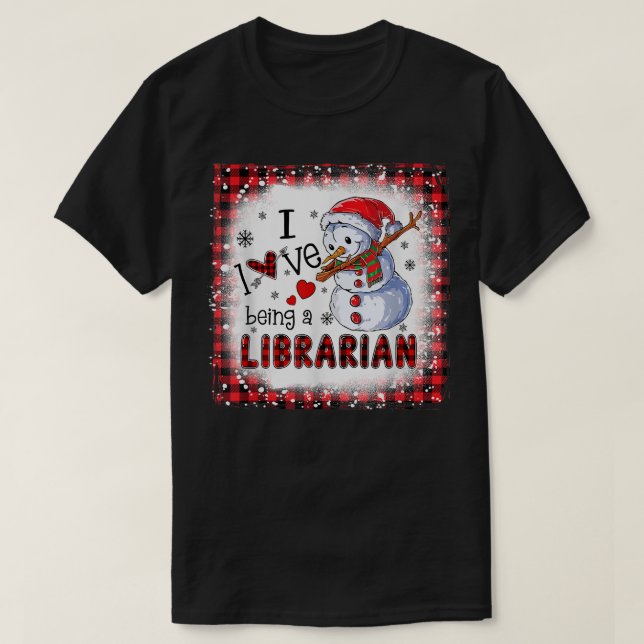 Bleichen Ich Liebe ist ein biblischer Weihnachtsfe T-Shirt (Design vorne)