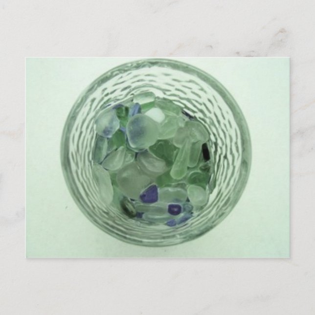 Bleichglas Postkarte (Vorderseite)