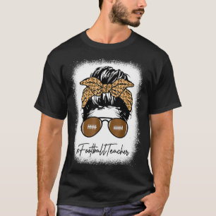 Bleifreies Leben der Fußballlehrer mit Leopard-Mes T-Shirt
