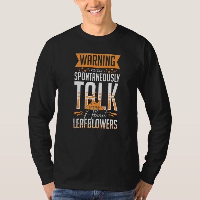 Bleigebläse Elektroblechblasmaschine Gardenin T-Shirt (Vorderseite)