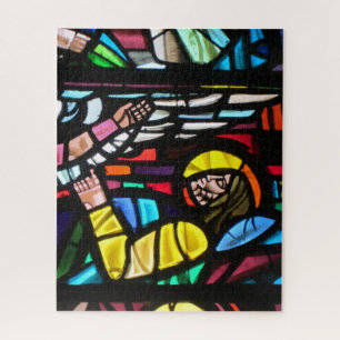 Bleiglas-Christus