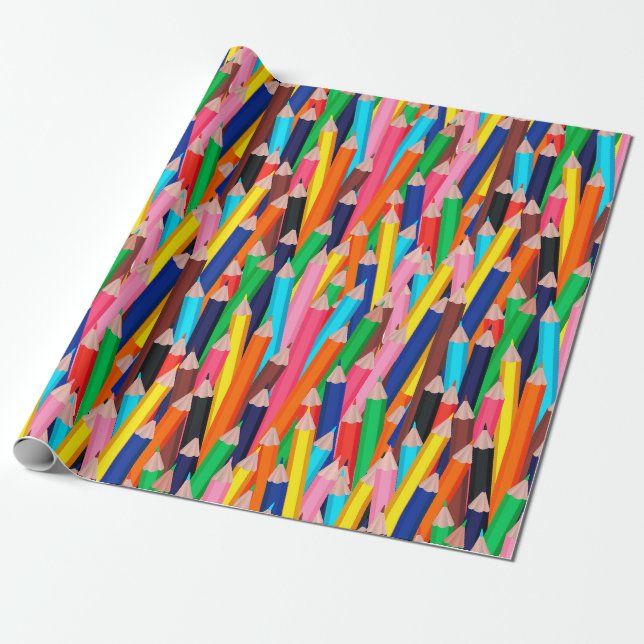 Bleistift Geschenkpapier (Ungerollt)