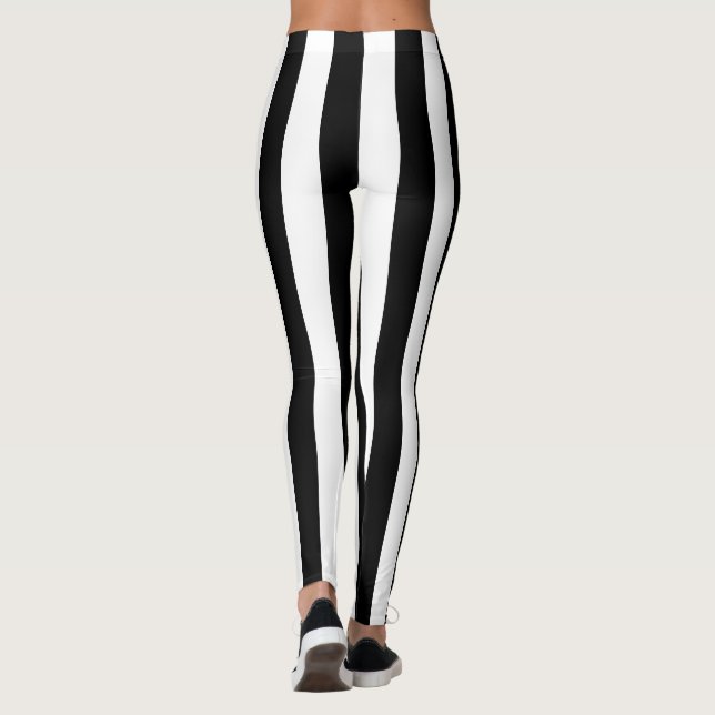 Bleistift Streifen Leggings (Rückseite)