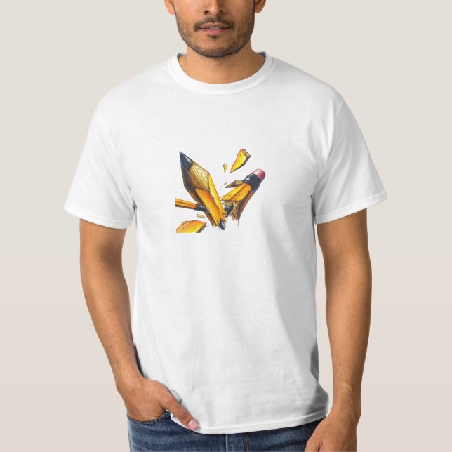 Bleistift  T-Shirt (Vorderseite)