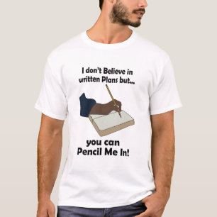 Bleistift uns ein lustiges sarkastisches Zitat T-Shirt
