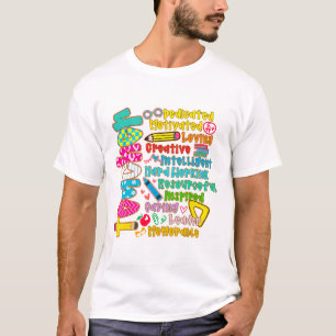 Bleistift Vorbereiteter Lehrer Engagiert Motiviert T-Shirt