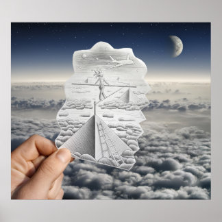 Bleistift Vs Kamera - Tightrope Walker Poster