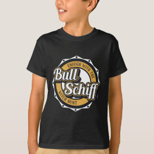Bleistifthals Adam Bull Schiff Shirt Retro Trump B