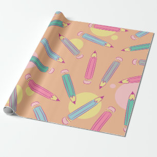 Bleistiftparty   Geschenkpapier