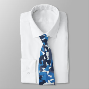 Blend bleu homme Abstrait Designer Cravate