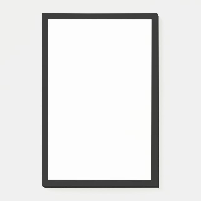 Blende benutzerdefinierte Farbe Post-it Klebezettel (Vorderseite)