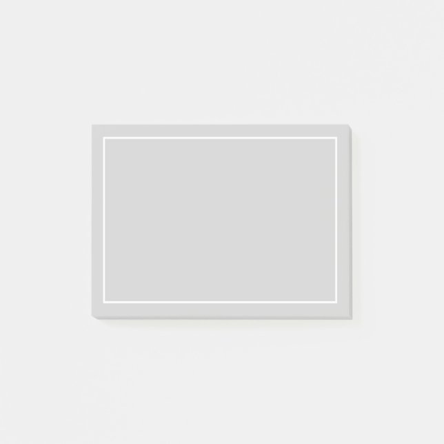 Blende benutzerdefinierte Farbe Post-it Klebezettel (Vorderseite)