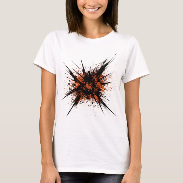 Blended Pastor Color Wash Art T-Shirt (Vorderseite)