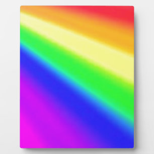 Blended Rainbow Multicolor Pride Fotoplatte