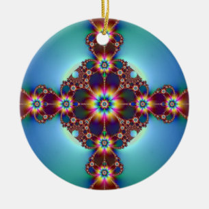 Blenden Sie Keramikornament