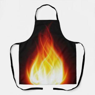 Blendende Flammen-Schürze für Mehrfach-Print Schürze