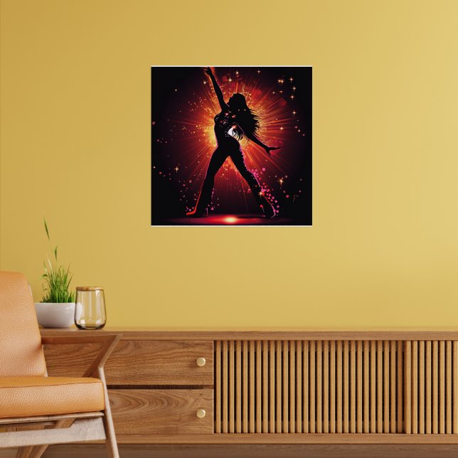 BLENDENDE TÄNZE #1 POSTER (Wohnzimmer 2)