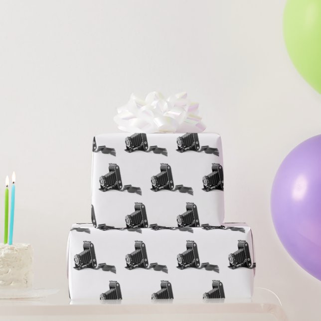 Blendet Kamera mit Film Geschenkpapier (Partygeschenke)