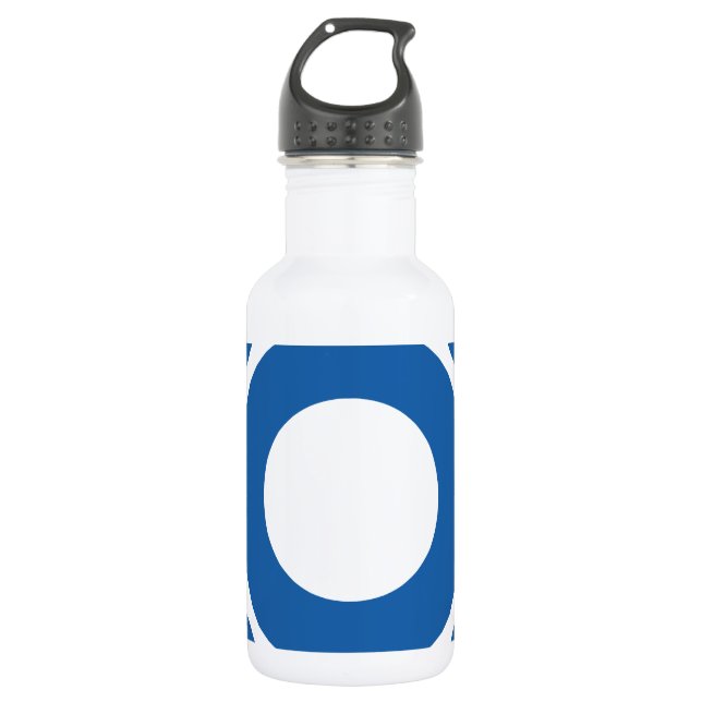 Blendungs-blauer Punkt 3 Edelstahlflasche (Vorderseite)