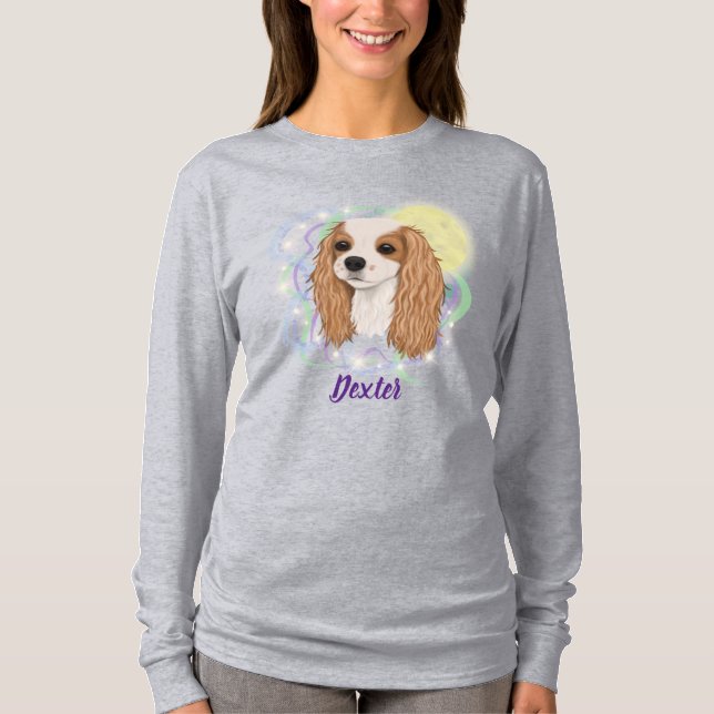 Blenheim Cavalier Custom Design   T-Shirt (Vorderseite)