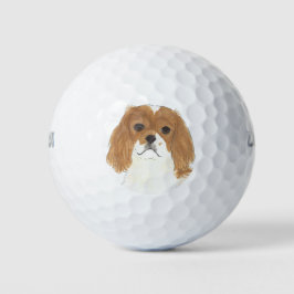 Blenheim Cavalier King Charles Spaniel Golfball