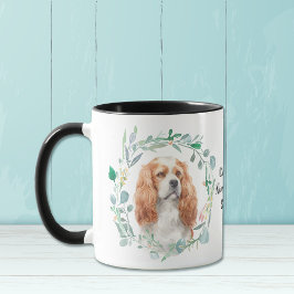 Blenheim Cavalier King Charles Spaniel Tasse