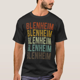 Blenheim City Neuseeland Retro Vintage T-Shirt