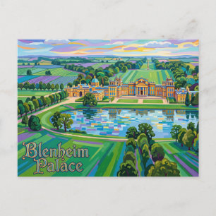 Blenheim-Palast Vereinigtes Königreich Postkarte