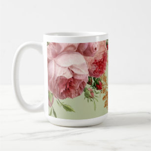 Blenheim Rose - elegantes weises Grün Kaffeetasse