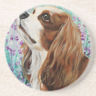 Blenheim unbekümmerter Königcharles Spaniel Getränkeuntersetzer