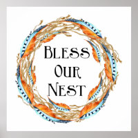Bless Our Nest Boho Feathers