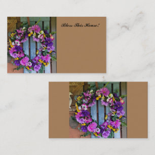BLESS THE HOUSE - FLORIST CARD BEGLEITKARTE