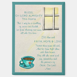 Bless This Home – Prayer Magnet