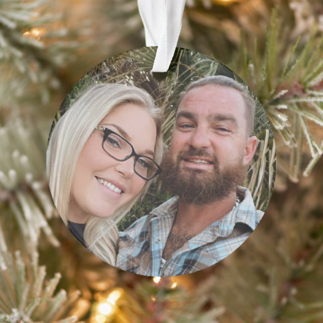 Bless us this christmas ornament (Baum)