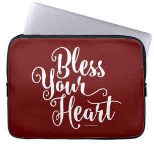 Bless Your Heart Laptopschutzhülle