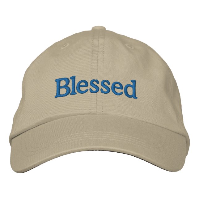 Blessable Casquette brodé ajustable (Devant)