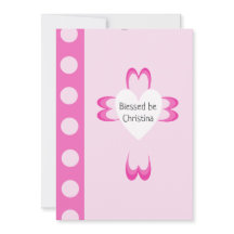 Blessé Baptême Invitations